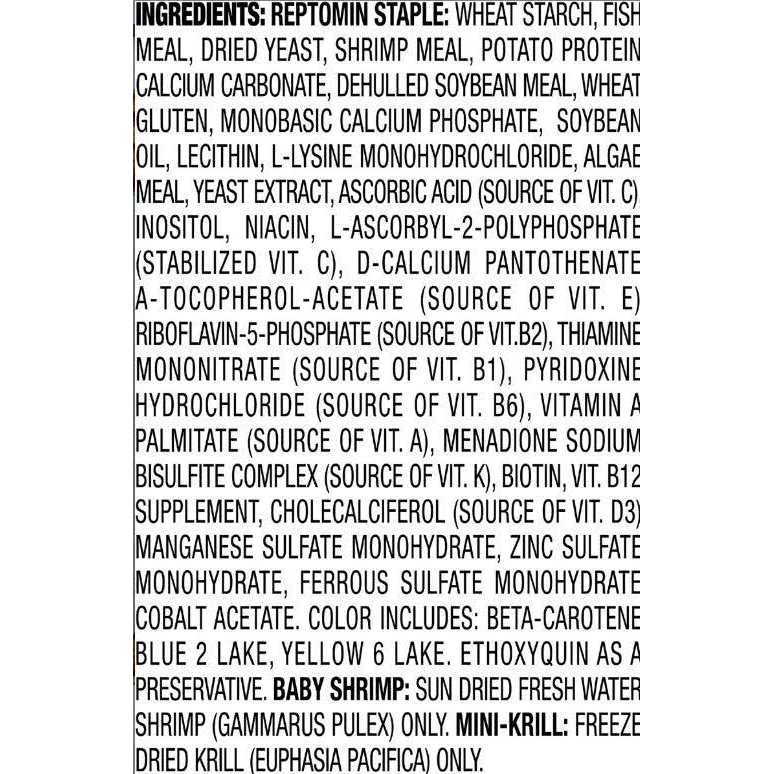 Tetra ReptoMin Select-A-Food X207863