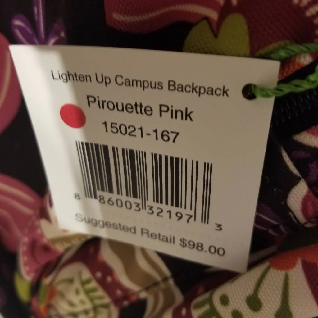 Pirouette Pink Campus Backpack F776970