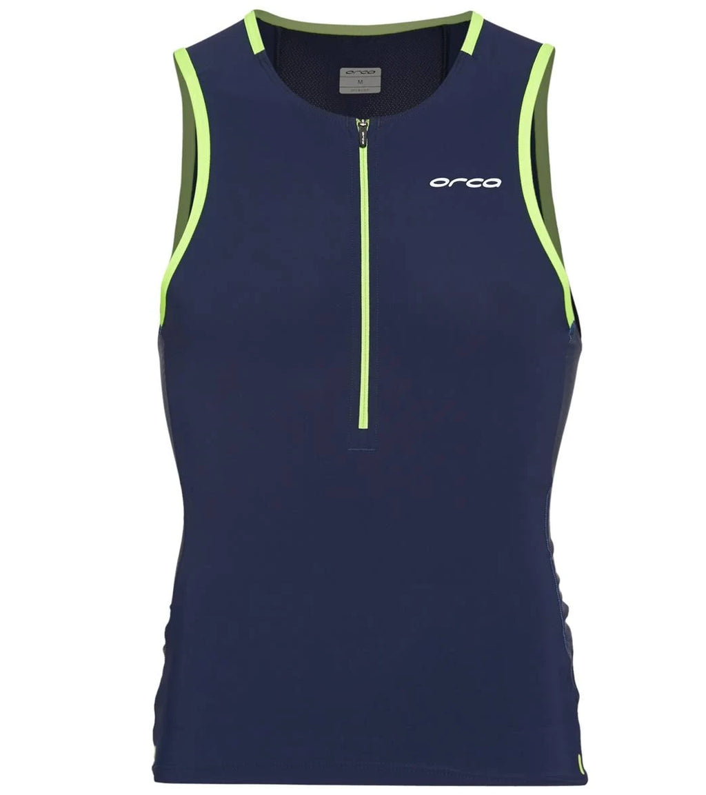 Blue/Green Tri Top O842