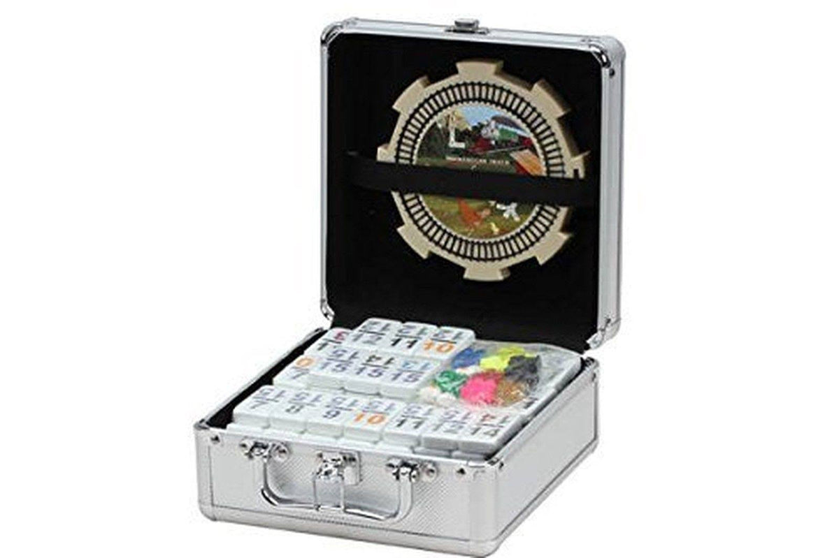 Double 15 Mexican Train in Aluminum Z78857