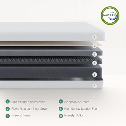 Full Size 12 Inch Memory Foam Mattress with Removable Washable Cover K598