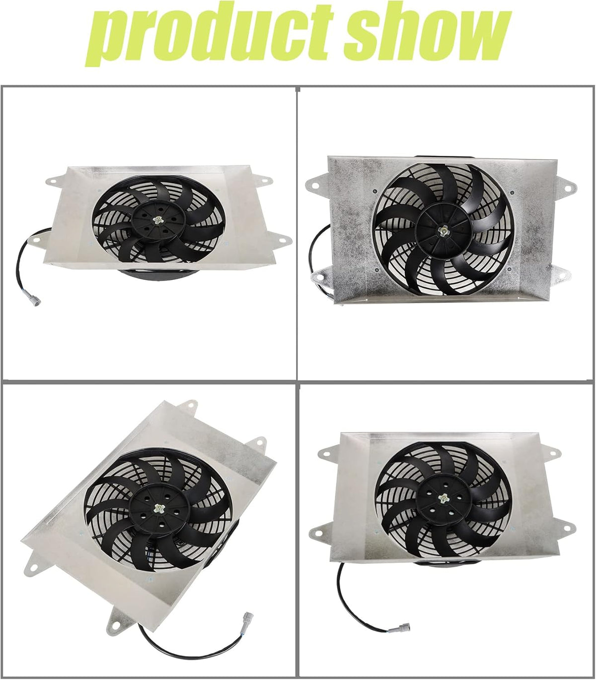 12V Radiator Cooling Fan Motor Assembly L42980