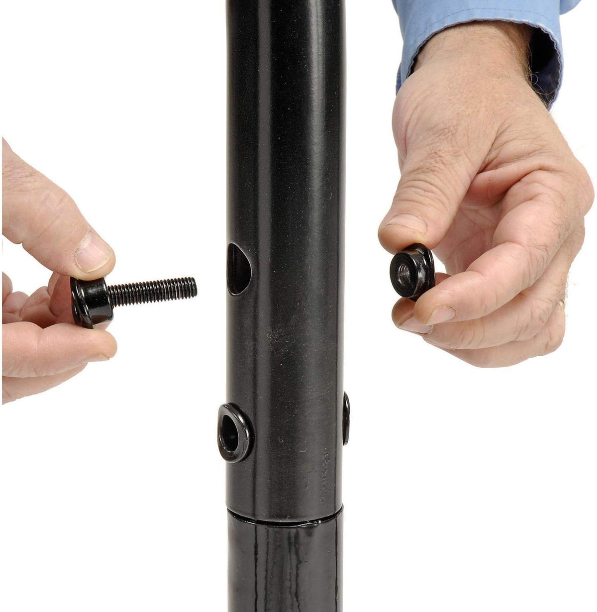 68L Black Flange Mount Bike Rack, 7-Bike Capacity G7830