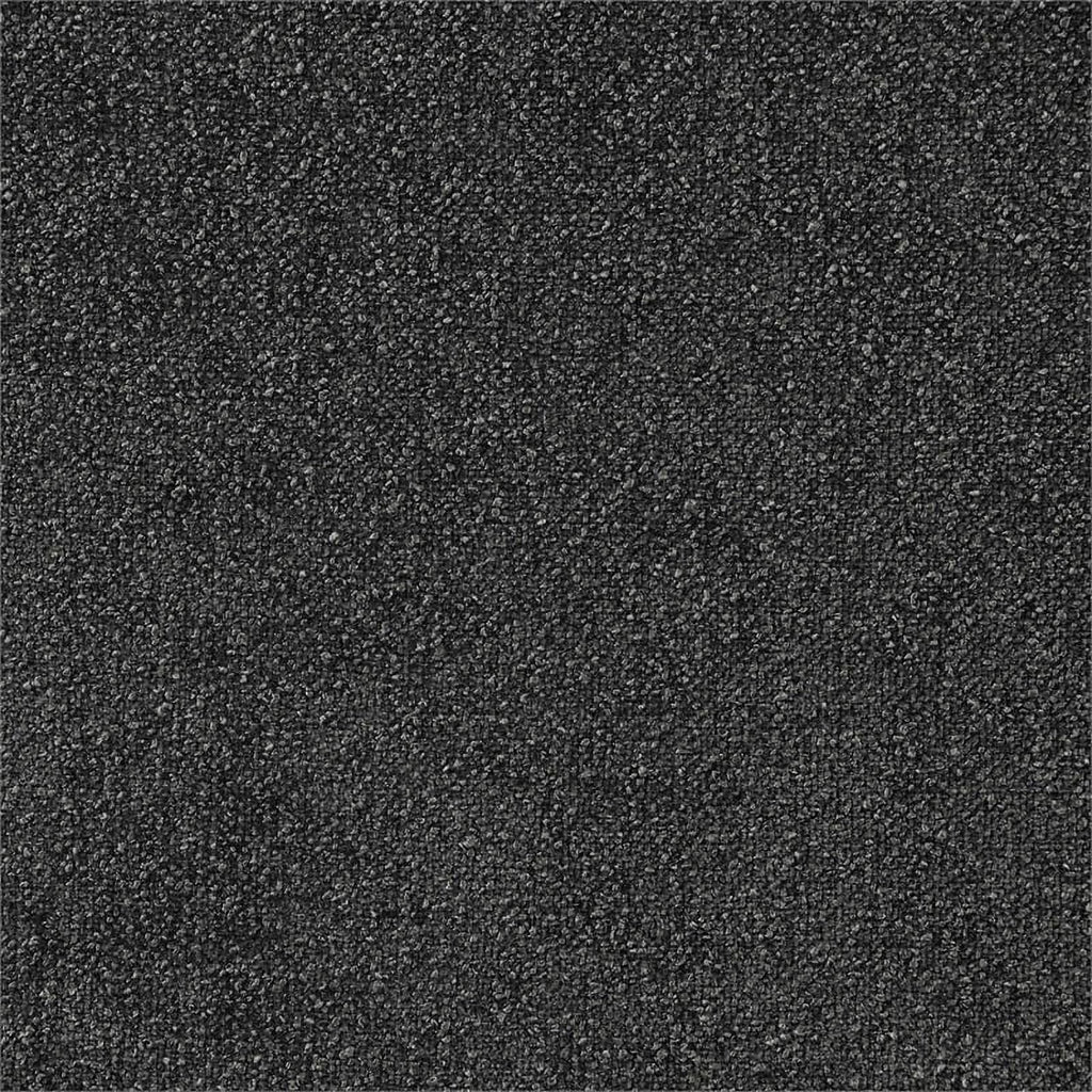 Dark Charcoal Upholstered Square Fabric Ottoman E20961