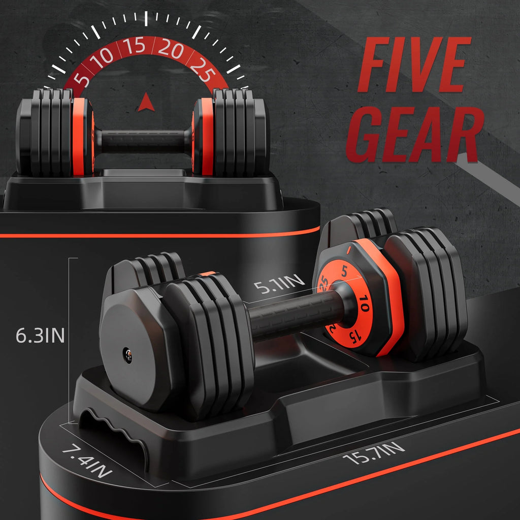 Adjustable Single Dumbbell 25 LB F141196