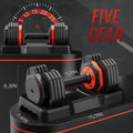 Adjustable Single Dumbbell 25 LB F141196