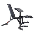 Adjustable Utility Weight Bench with Preacher Curl and Leg Press Attachment T78505