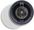 White 2-Way in Ceiling in Wall Speaker, 8 Inch Woofer, Pack of 2 X22200