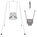 2-in-1 Toddler Swing Set with Stand, Black K98196