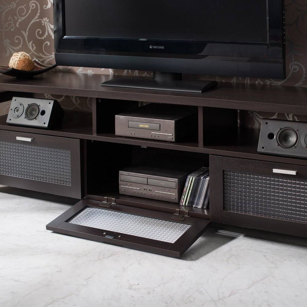 Espresso Wood TV Console S957160
