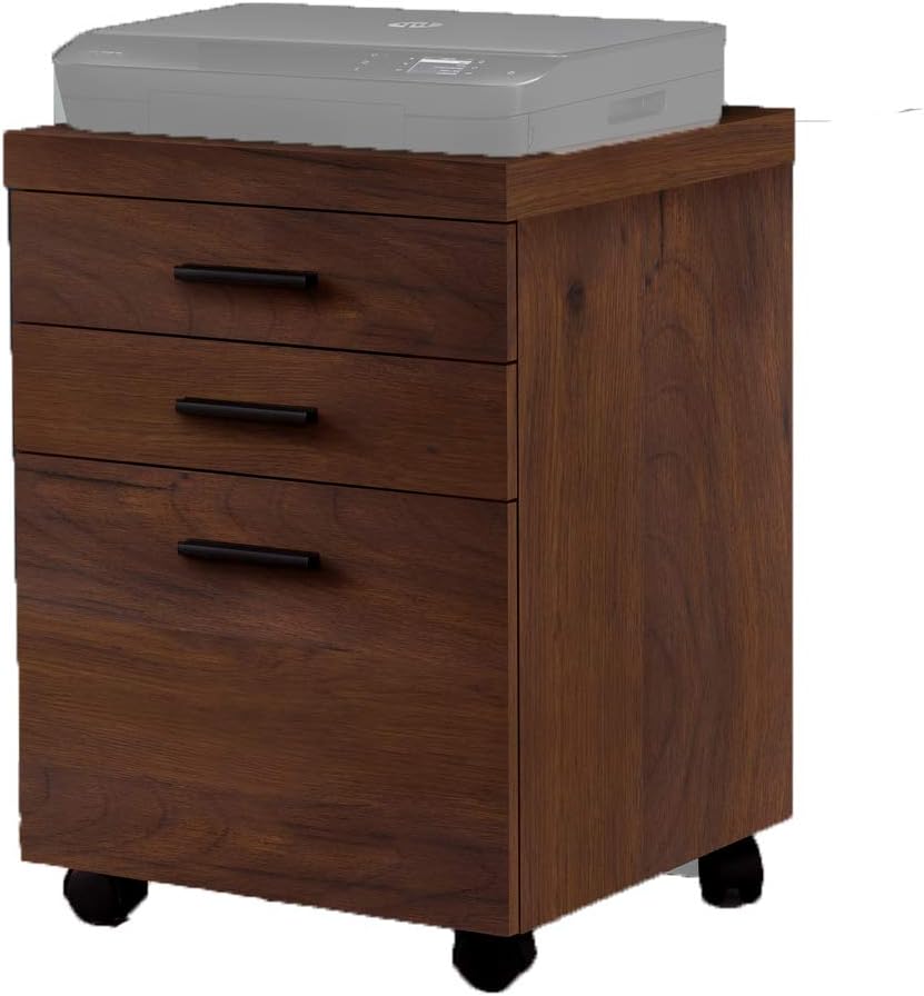 Dark Taupe 3 Drawer File Cabinet G72855