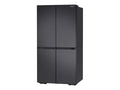 Black Stainless Steel Bottom-Freezer Refrigerator F2049