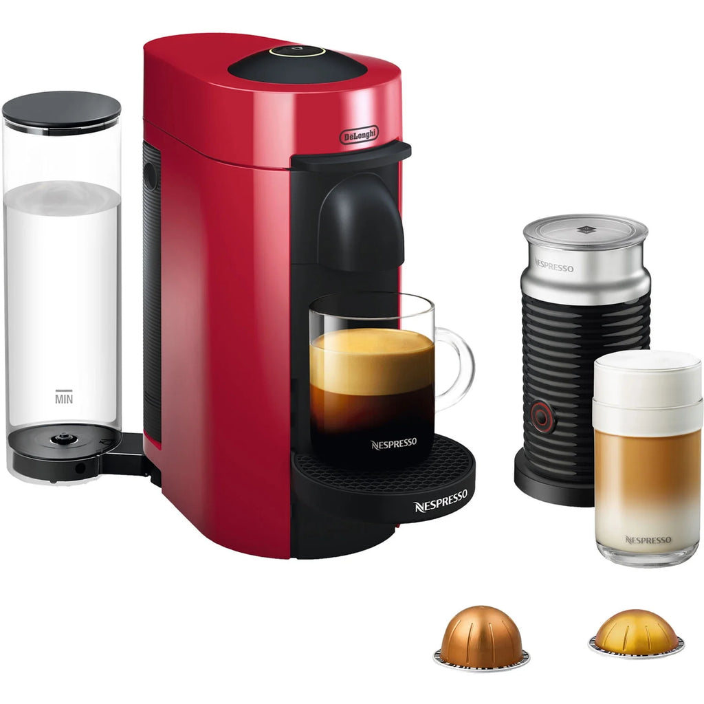 Red Coffee and Espresso Machine Y39075