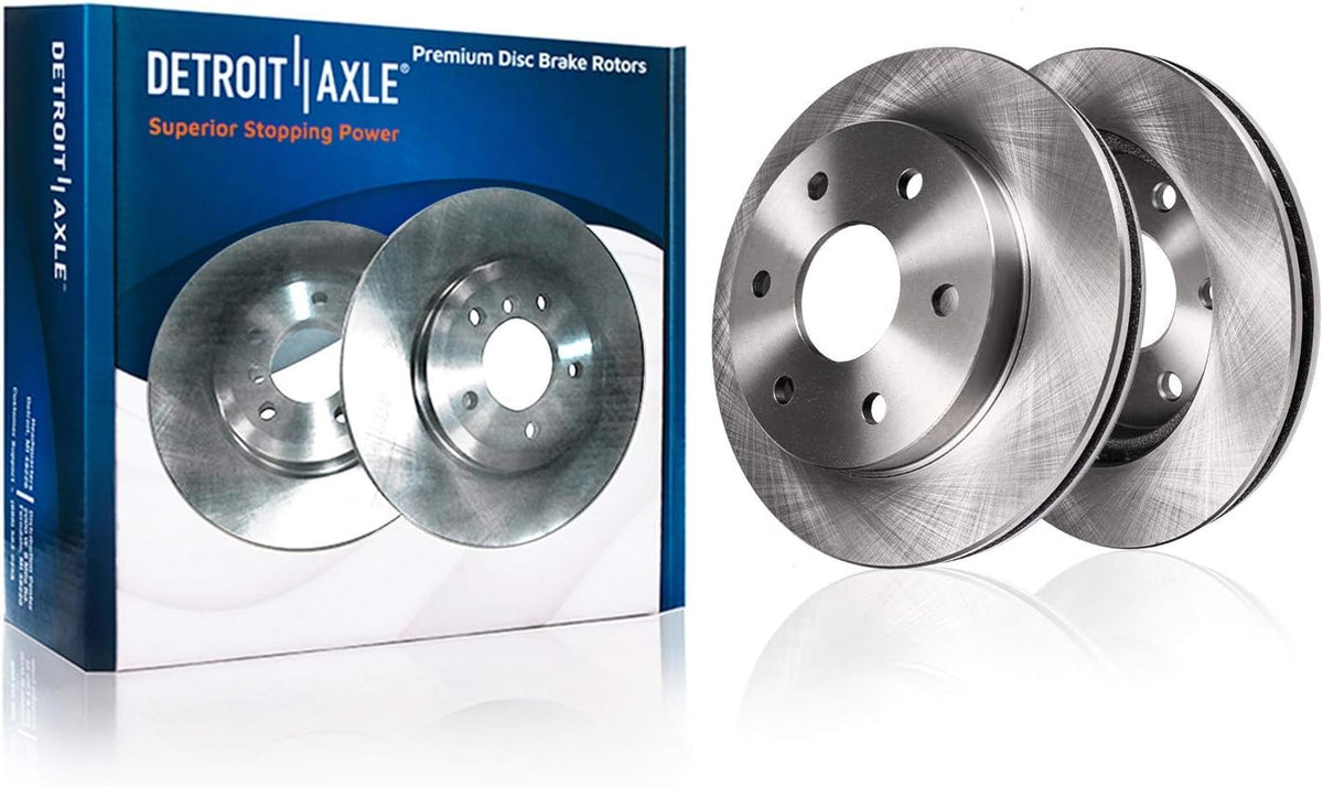 Rear Disc Rotors with Brake Pads V5803