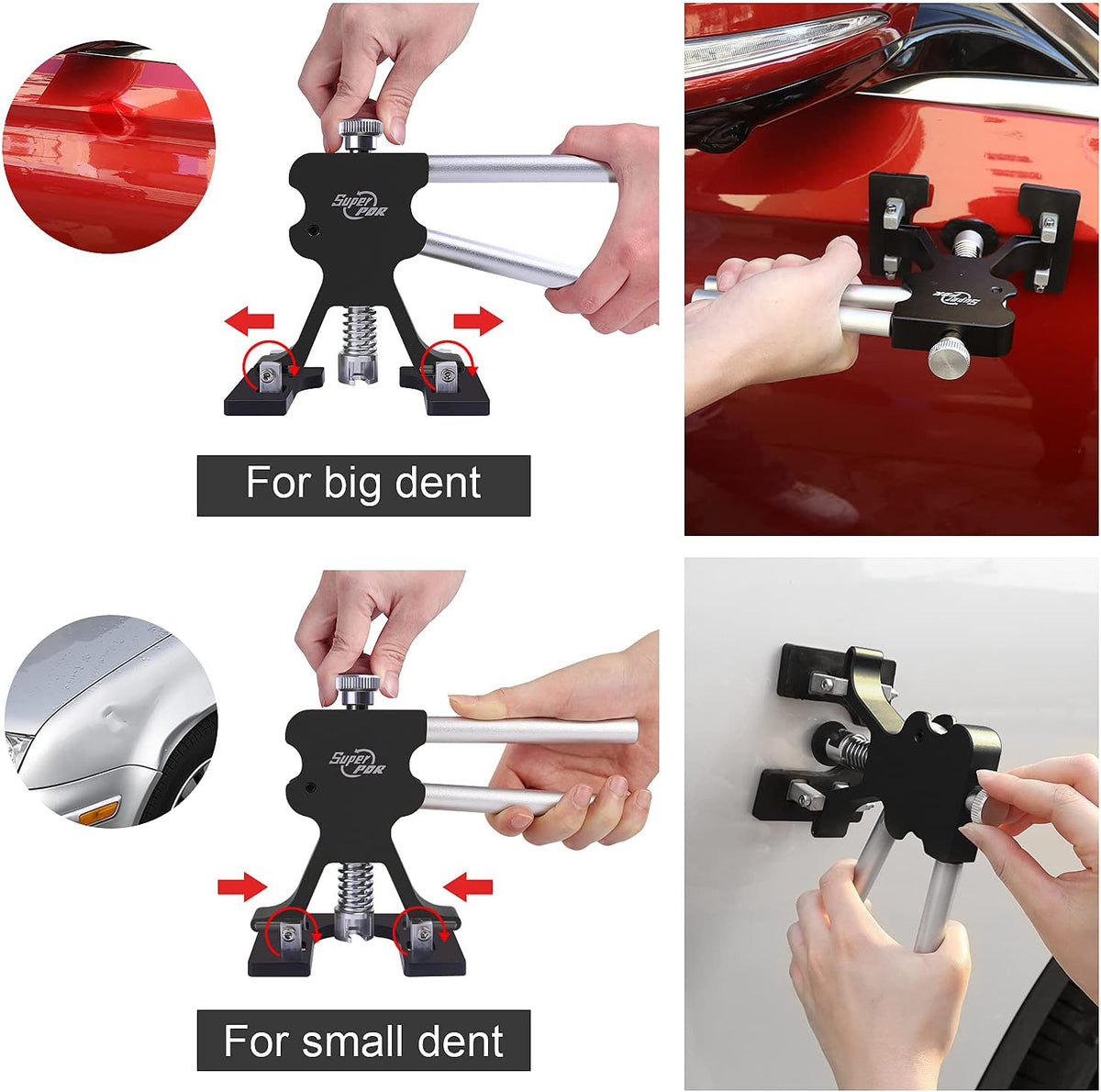 Dent Repair Kit with LED Light Board and Storage Bag F957529