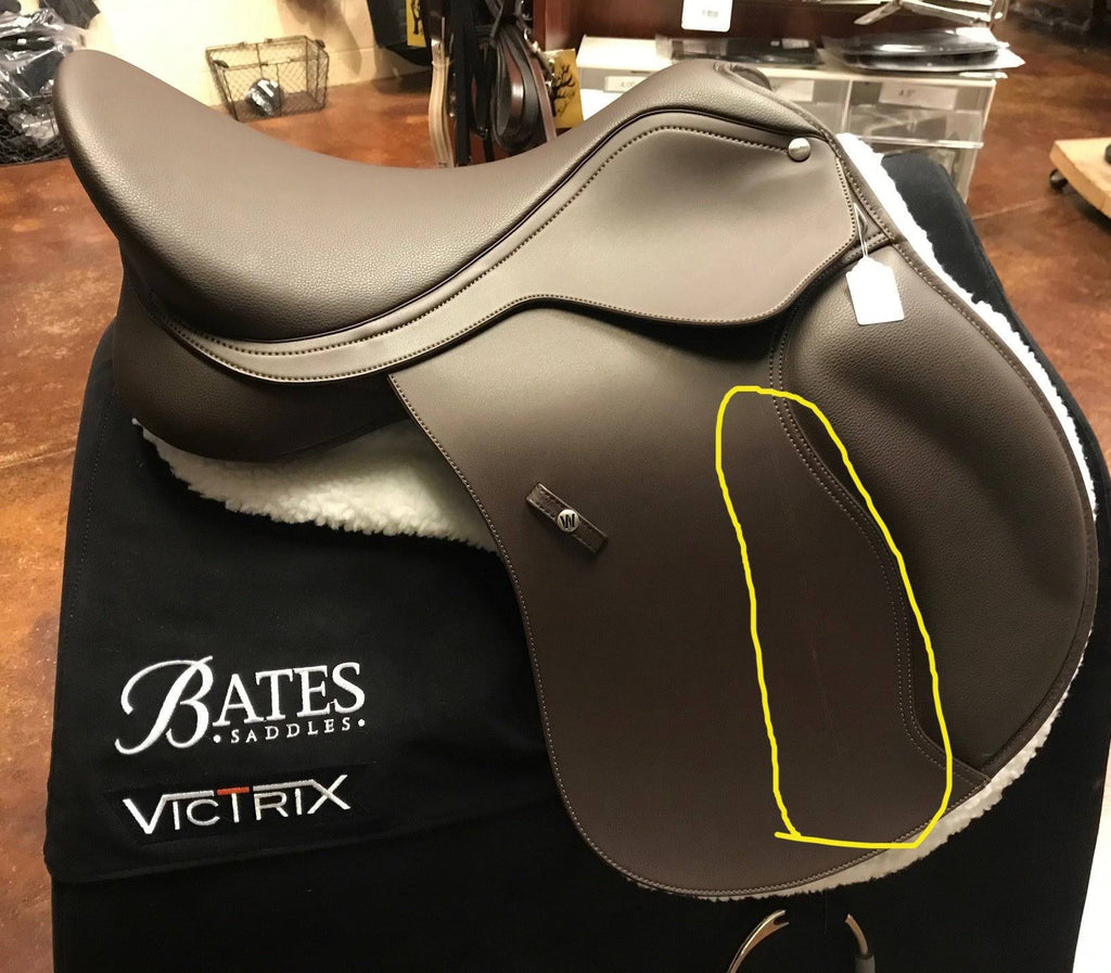 Brown Flocked All Purpose Saddle A1454
