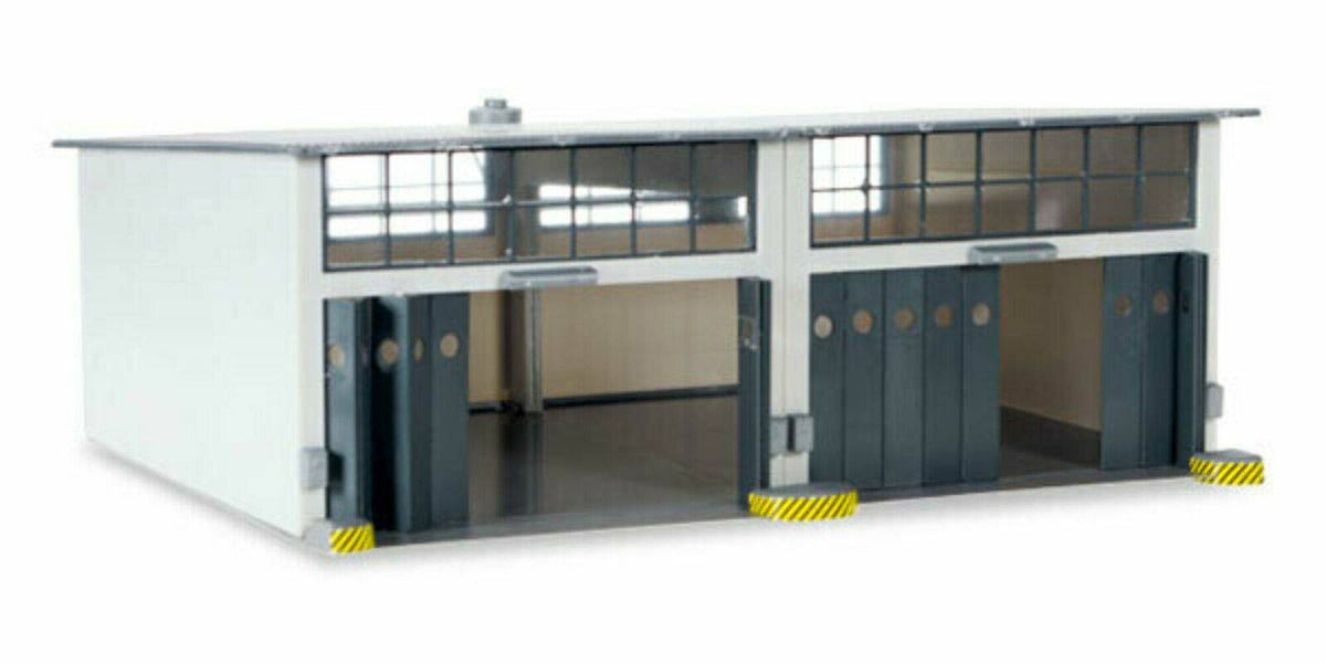 Military Building Set 2-Stall Repair Facility 1:87 Scale E682