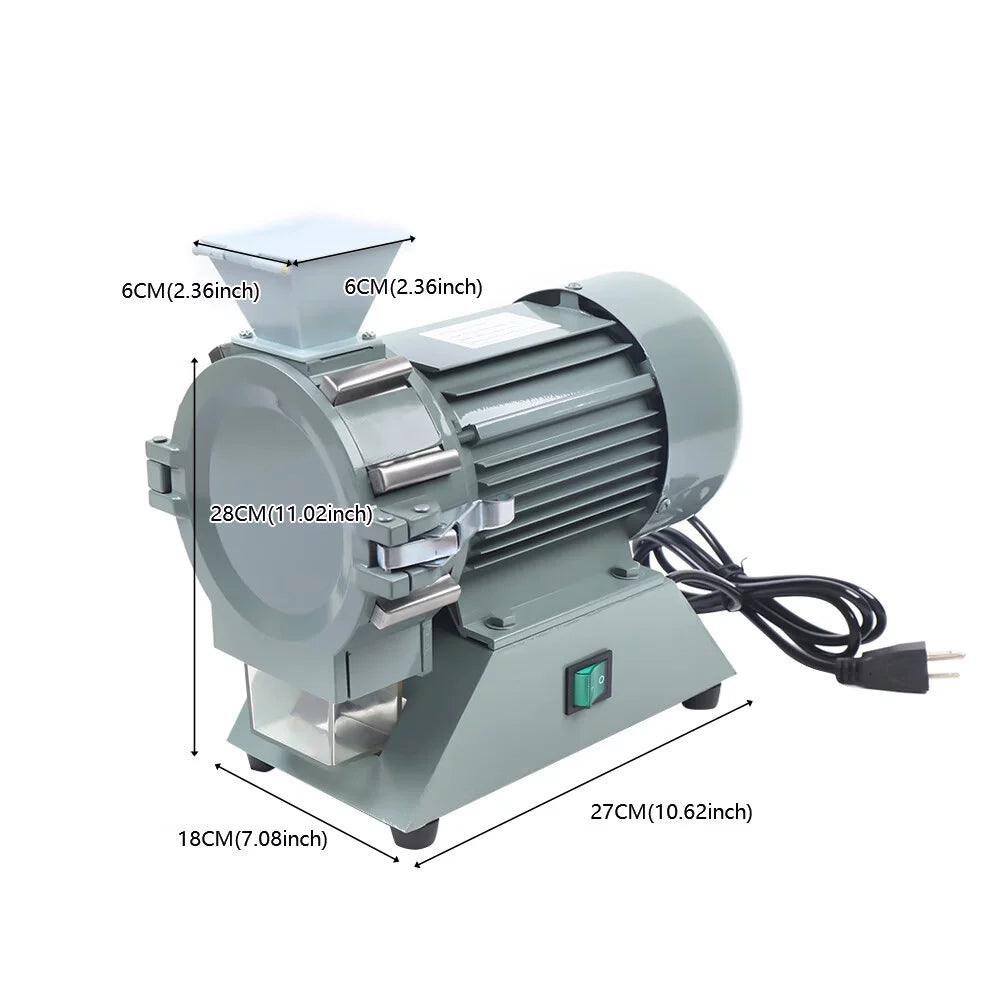 Electric Grain Mill Grinder 1400Rpm Q652945