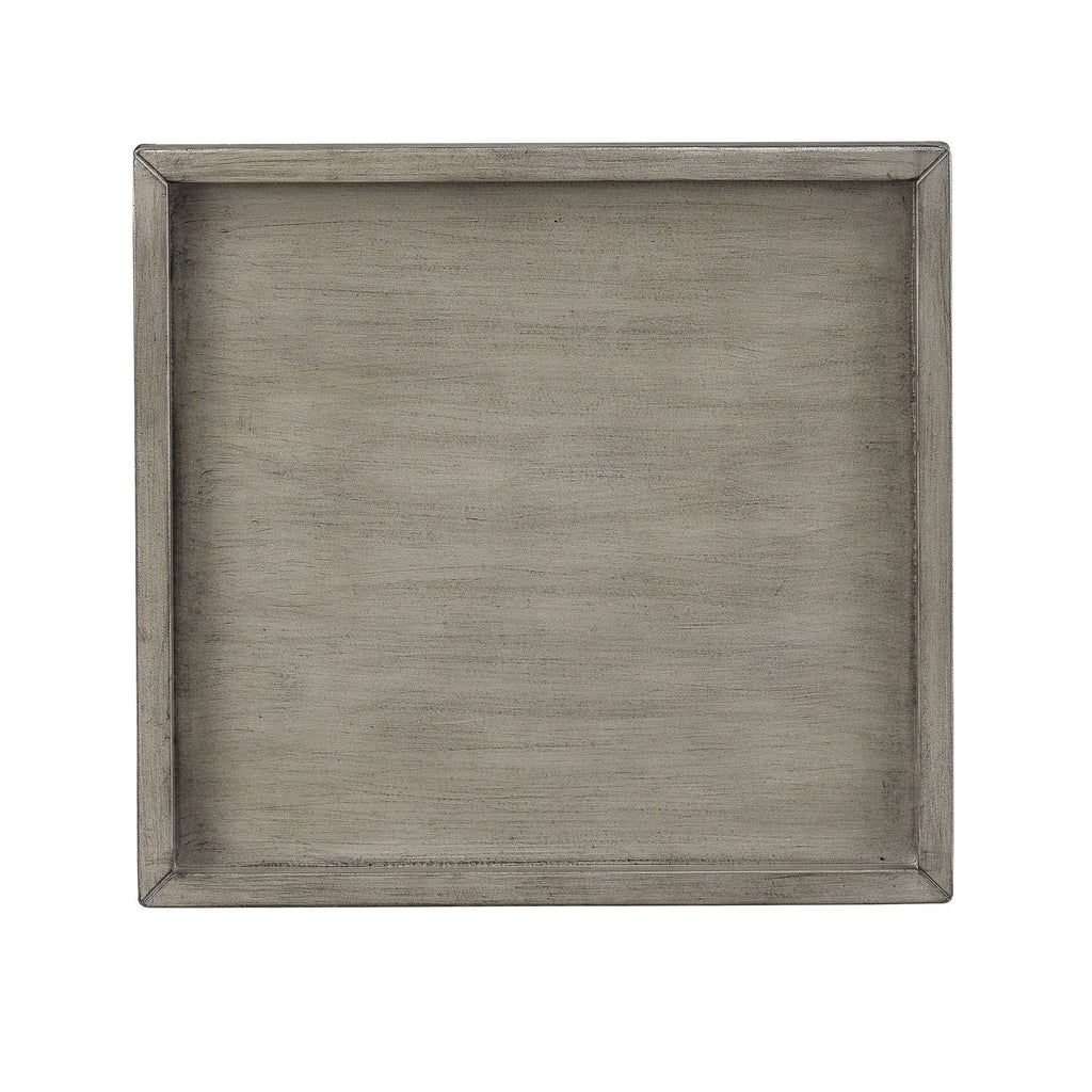 Grey One Drawer Chairside Table F4848