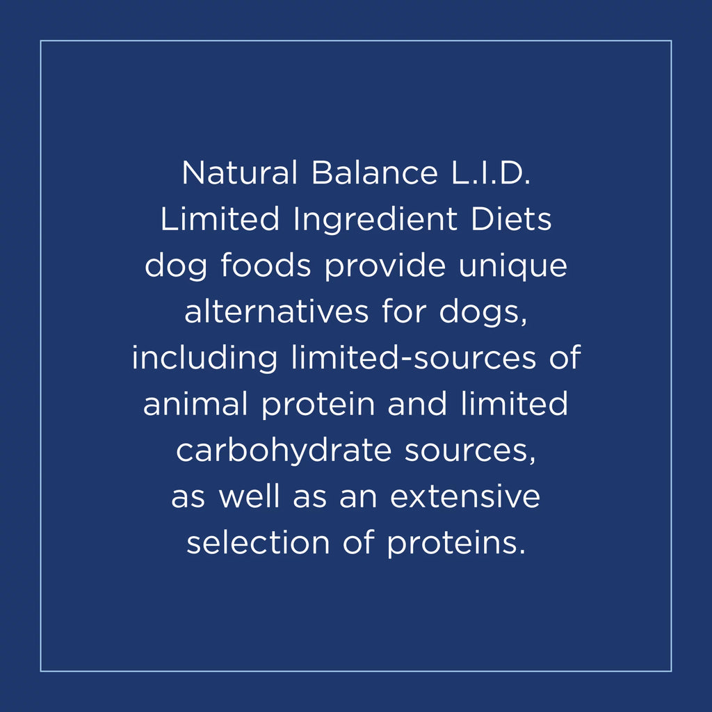 4 Pounds Limited Ingredient Dry Dog Food M282