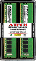 16GB (2x8GB) DDR4 2400MHz DIMM Non-ECC Desktop RAM F76905