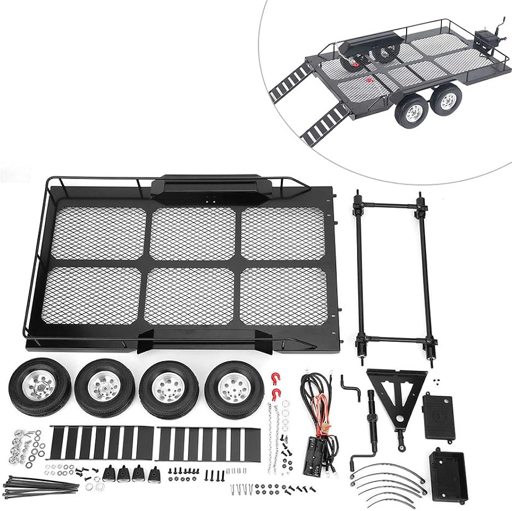 1/10 RC Car Trailer with Four Tires N289613