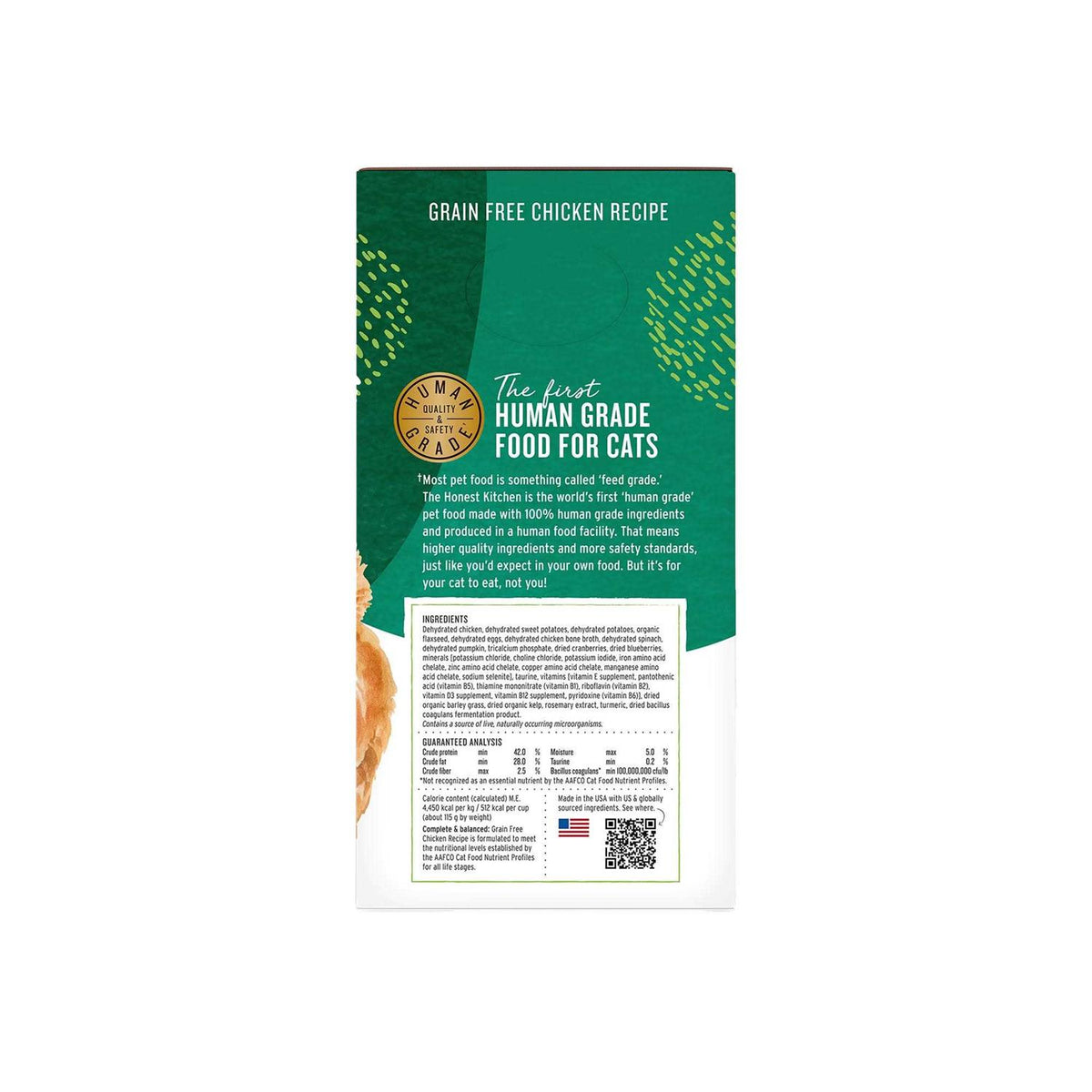 Chicken Grain-Free Dehydrated Cat Food D2917