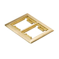 2g Brass Carpet Plate U2845