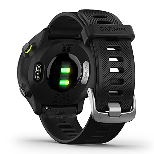Black GPS Running Watch with Heart Rate Monitor O422314