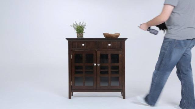 Solid Wood Entryway Storage Cabinet with Drawers O34770