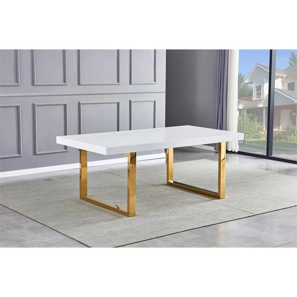 White Modern Dining Table O503414