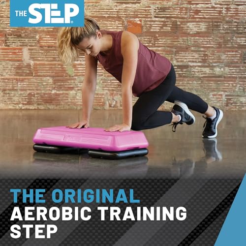 Exercise Step Platform with 2 Risers O469