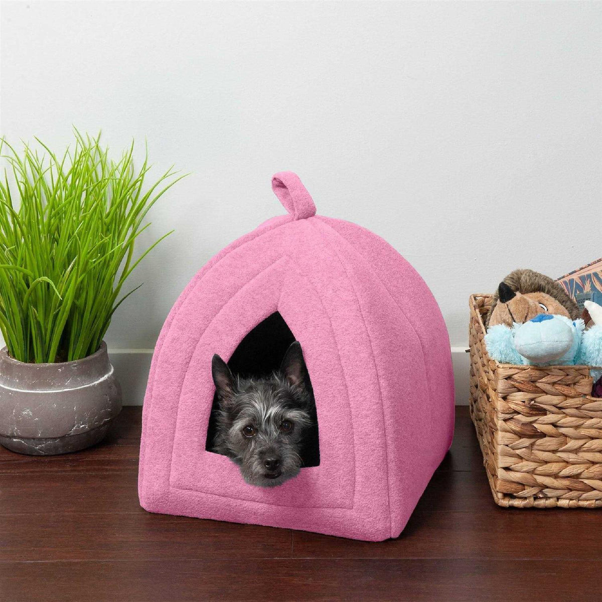 Fleece Pet Bed Tent Y569197