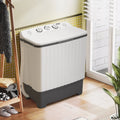 Portable Mini Compact Twin Tub Washing Machine 10 lbs Capacity White L663607