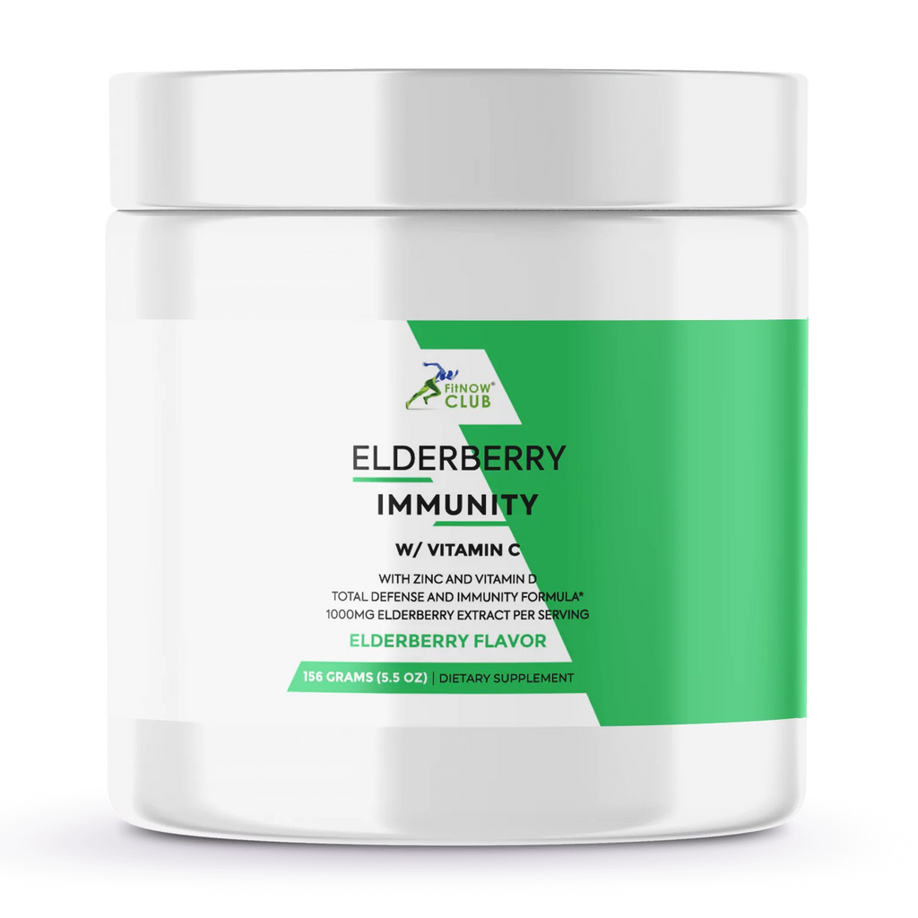 Elderberry Immune Support Dietary Supplement with Vitamin C, Zinc & Vitamin D V6045