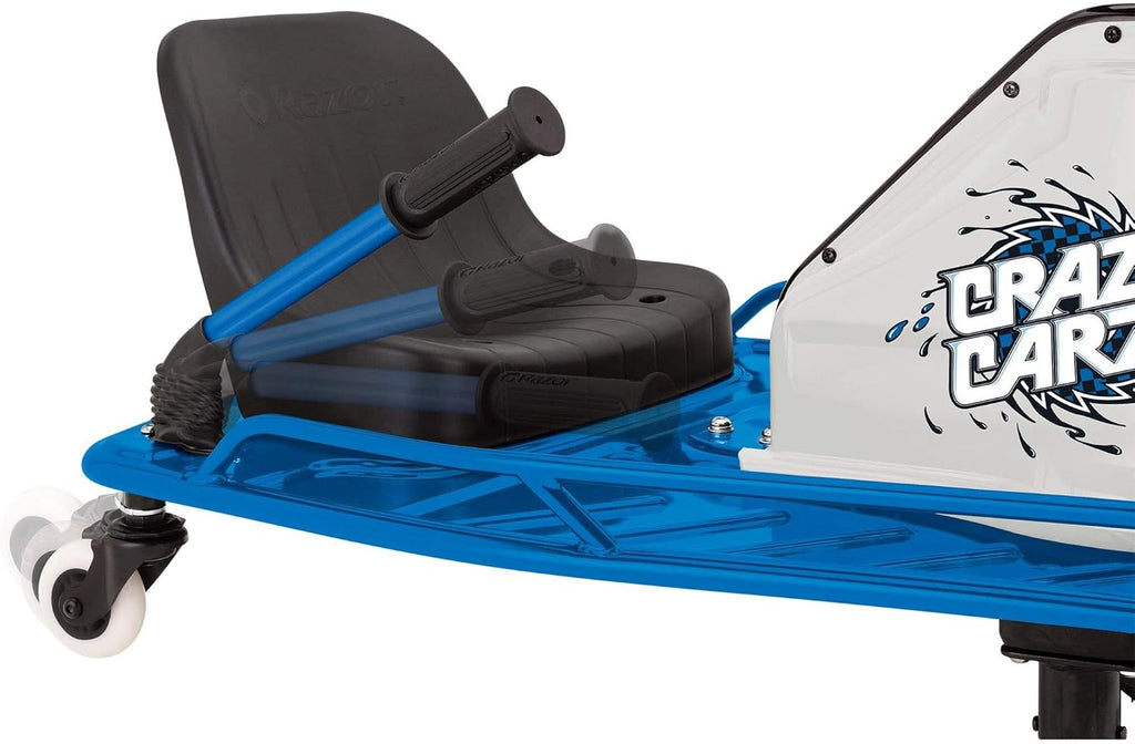 Blue Motorized Drifting Cart with Drift Bar J22937