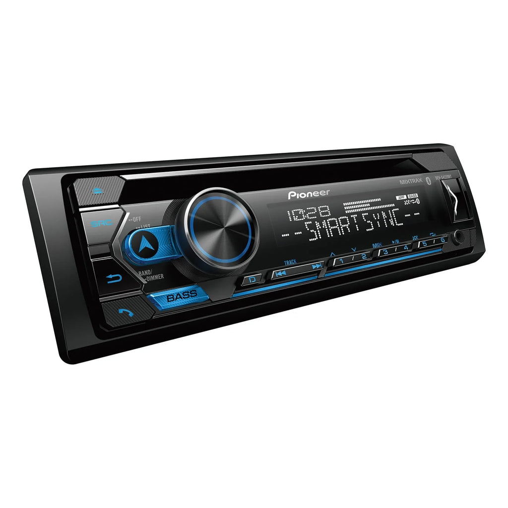Single-DIN CD Car Stereo with LCD R402
