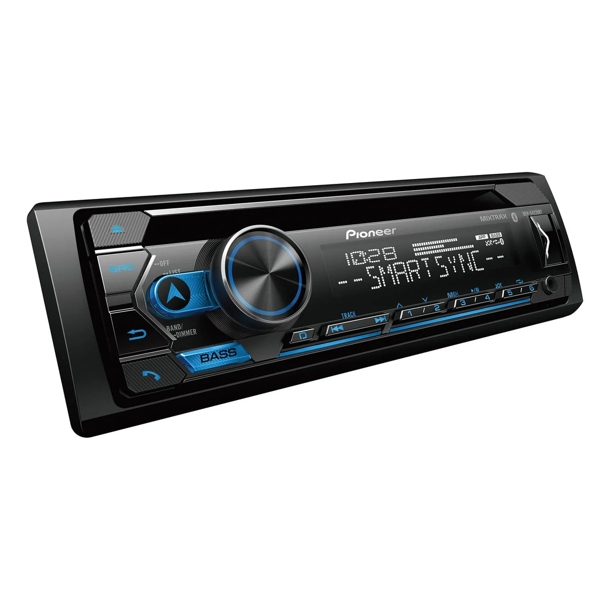 Single-DIN CD Car Stereo with LCD R402