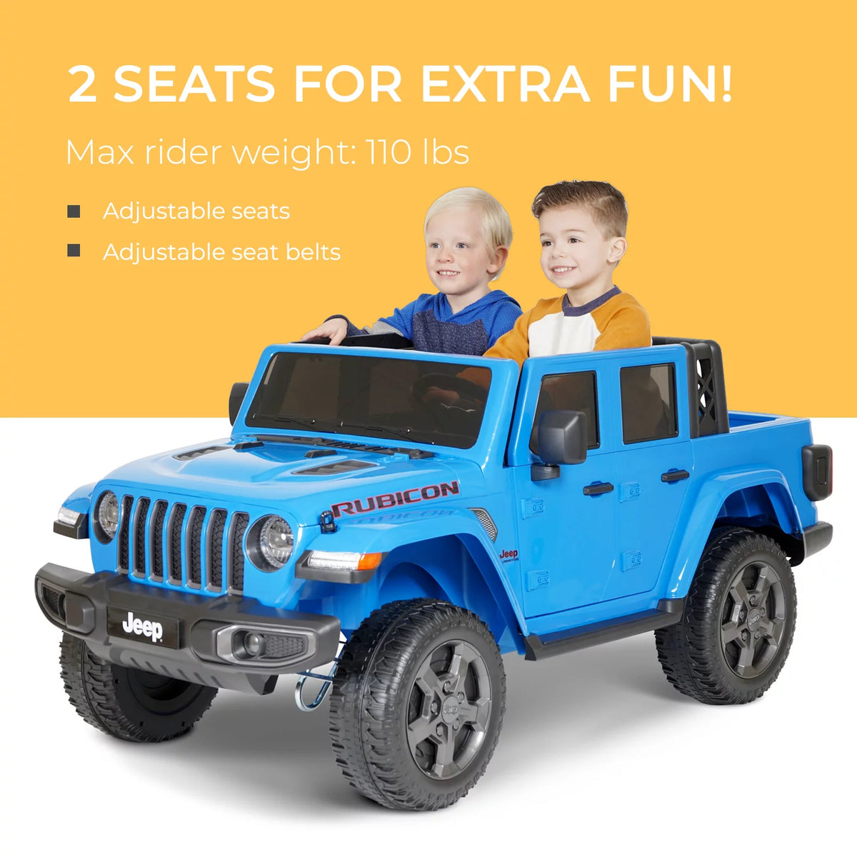 Blue 12V Battery Powered Ride-on Vehicle H543303