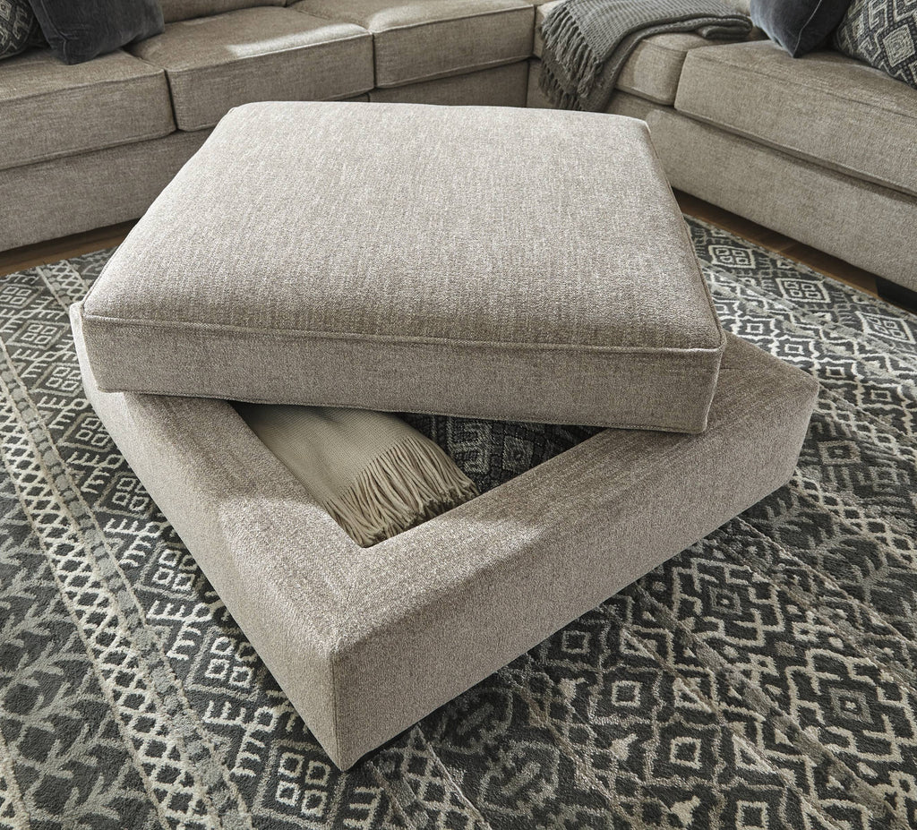 Stone Storage Ottoman J75063