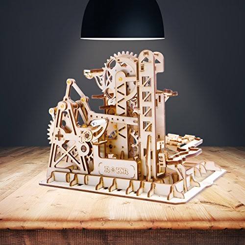 3D Wooden Puzzle Mechanical Model DIY Toy R48537