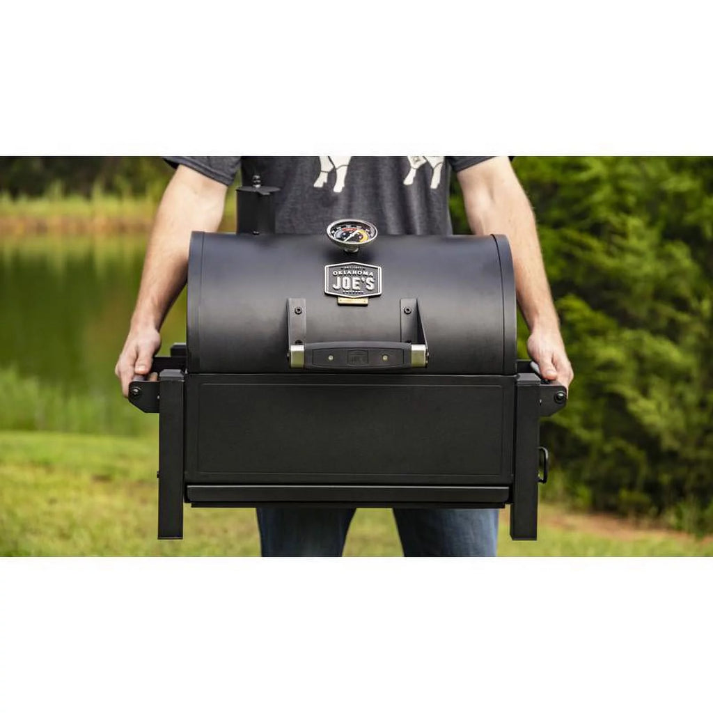 Portable Tabletop Steel Charcoal Grill Q96731