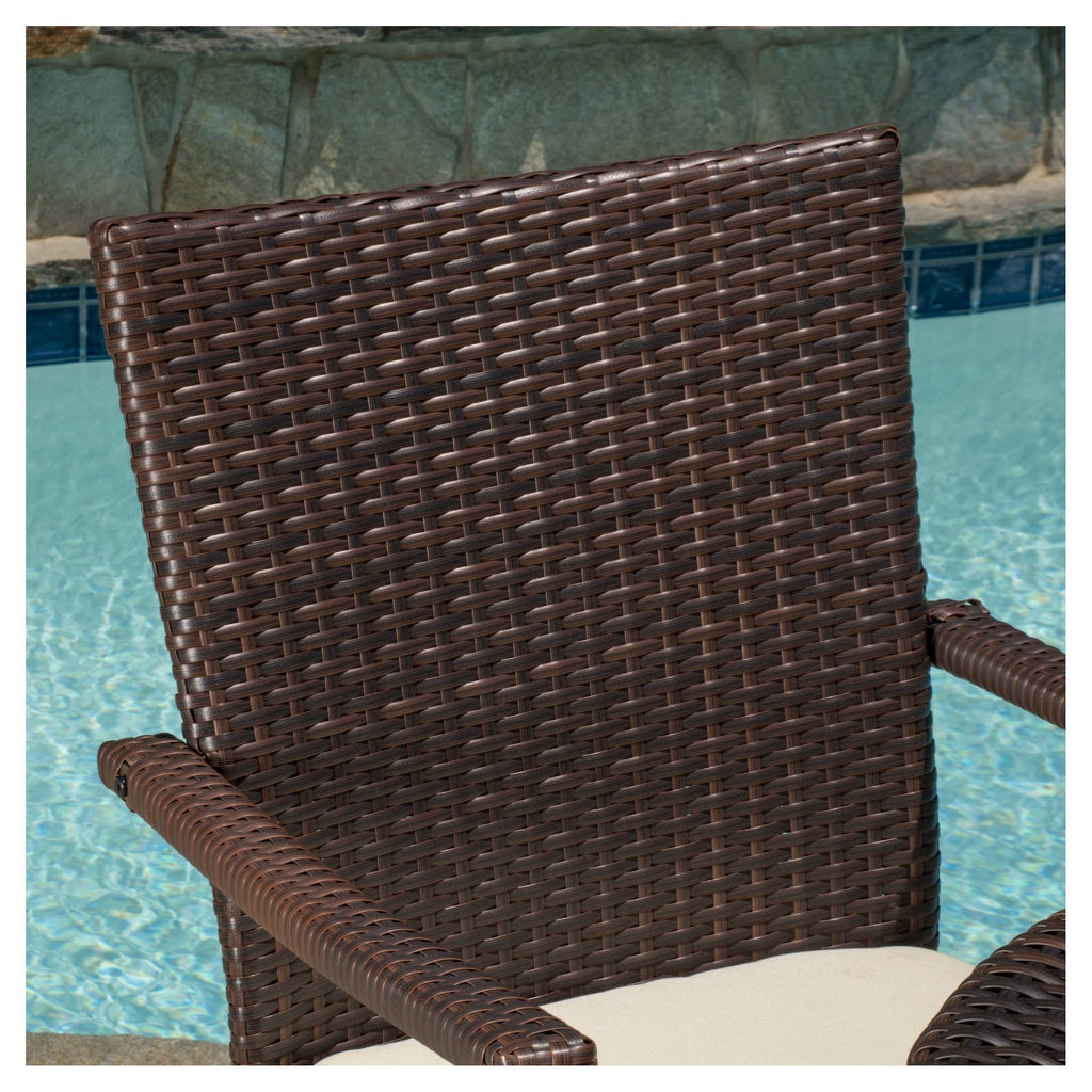 5 Piece Wicker Patio Dining Set P3556