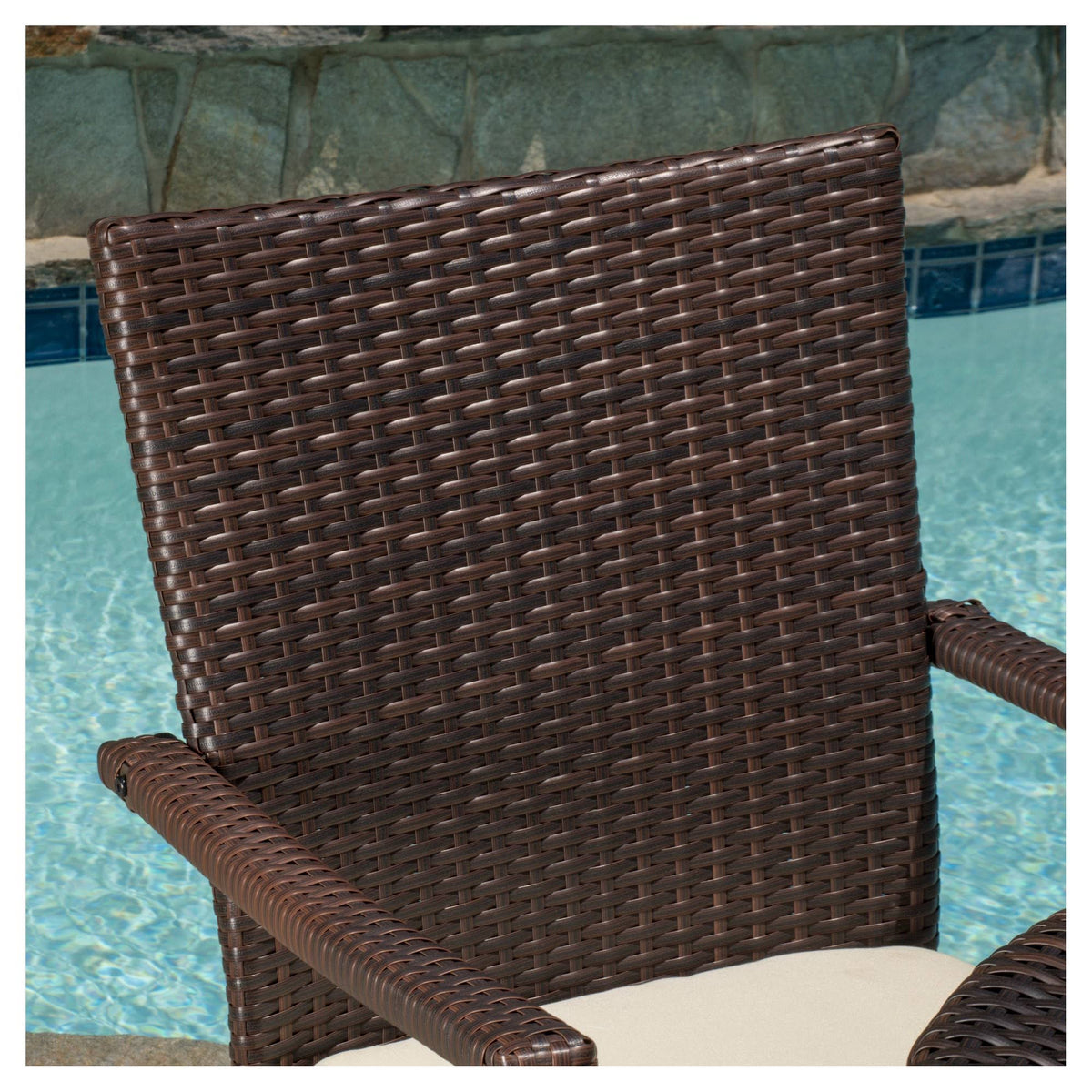 5 Piece Wicker Patio Dining Set P3556