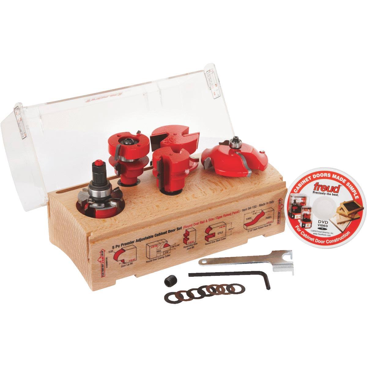 5 Piece Adjustable Cabinet Bit Set Z9525