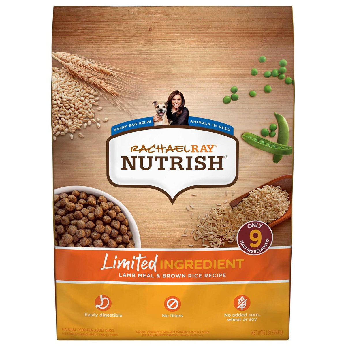 Lamb Meal & Brown Rice Recipe Dry Dog Food A694