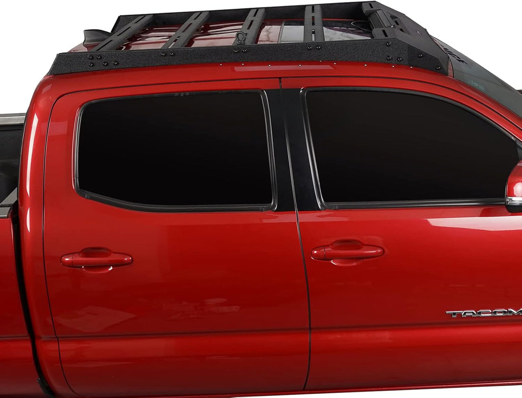 Roof Rack Basket Cargo Carrier with 100W LED Light Bar W579