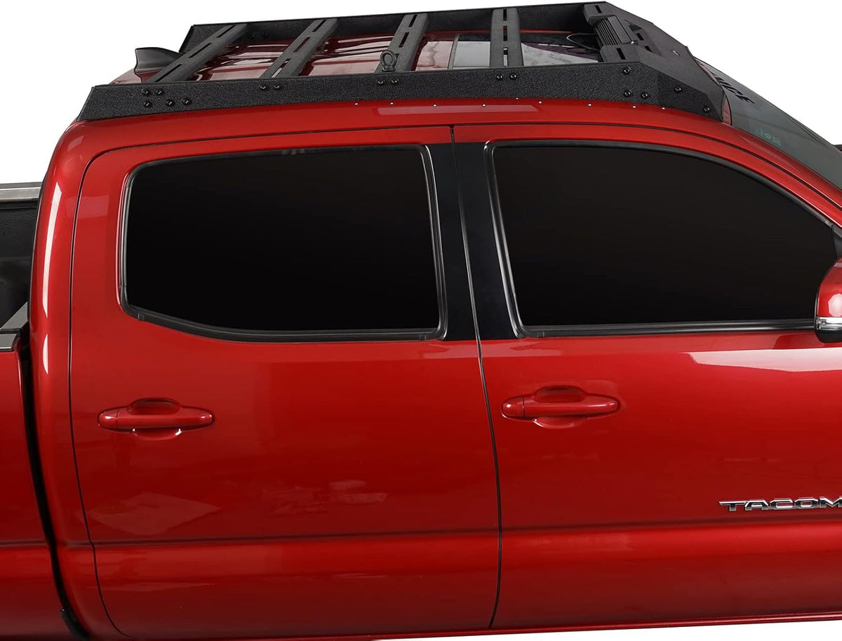Roof Rack Basket Cargo Carrier with 100W LED Light Bar W579