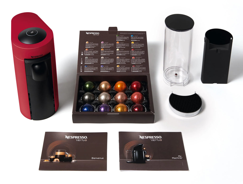 Red Coffee and Espresso Machine Y39075