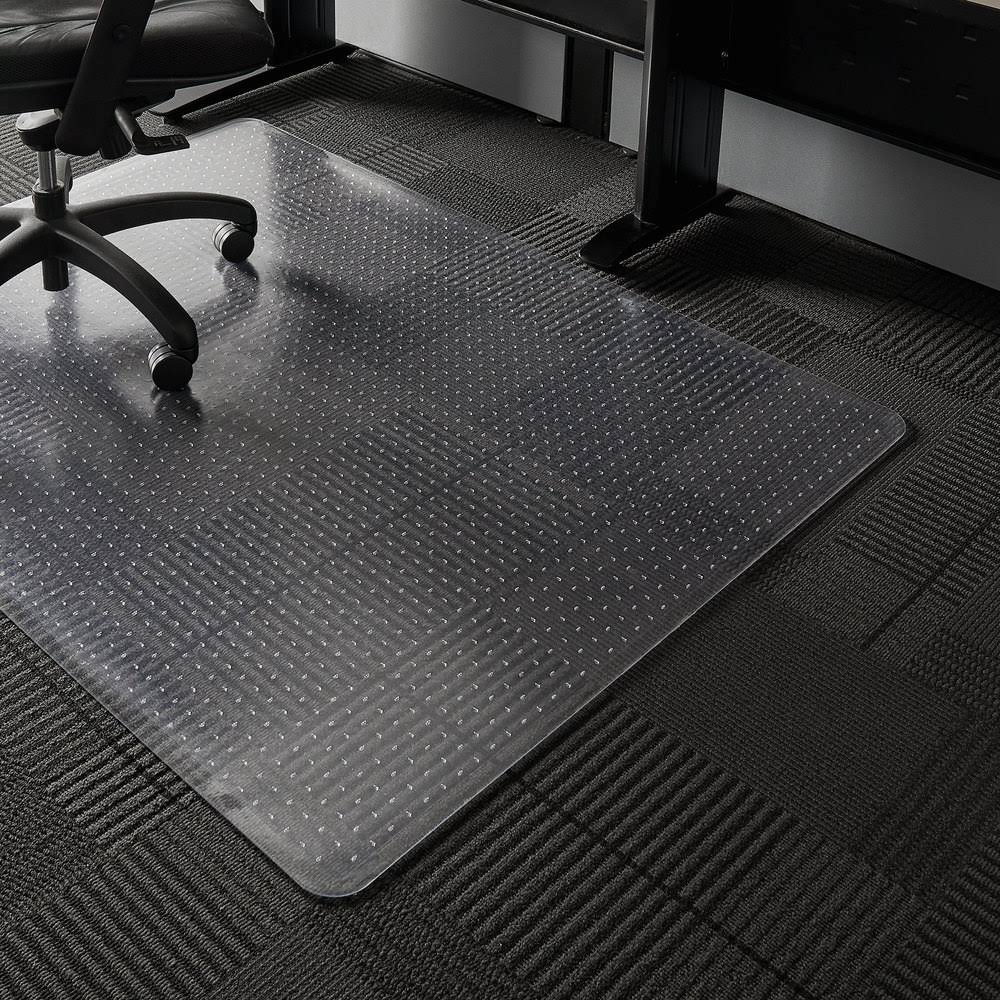 Beveled Edge Chair Mat for Low to Medium Pile Carpet H8494